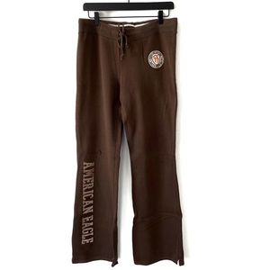 Brown American Eagle Sweatpants